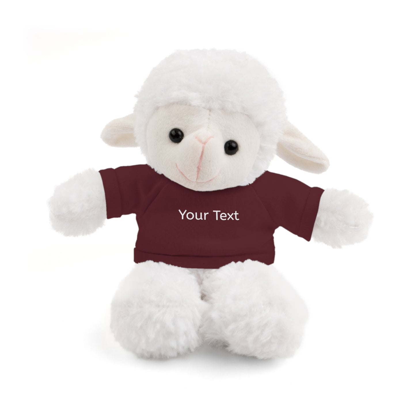 Personalized Stuffed Animal with Tee, Custom Teddy Bear Gift, Cuddly Plush Toy