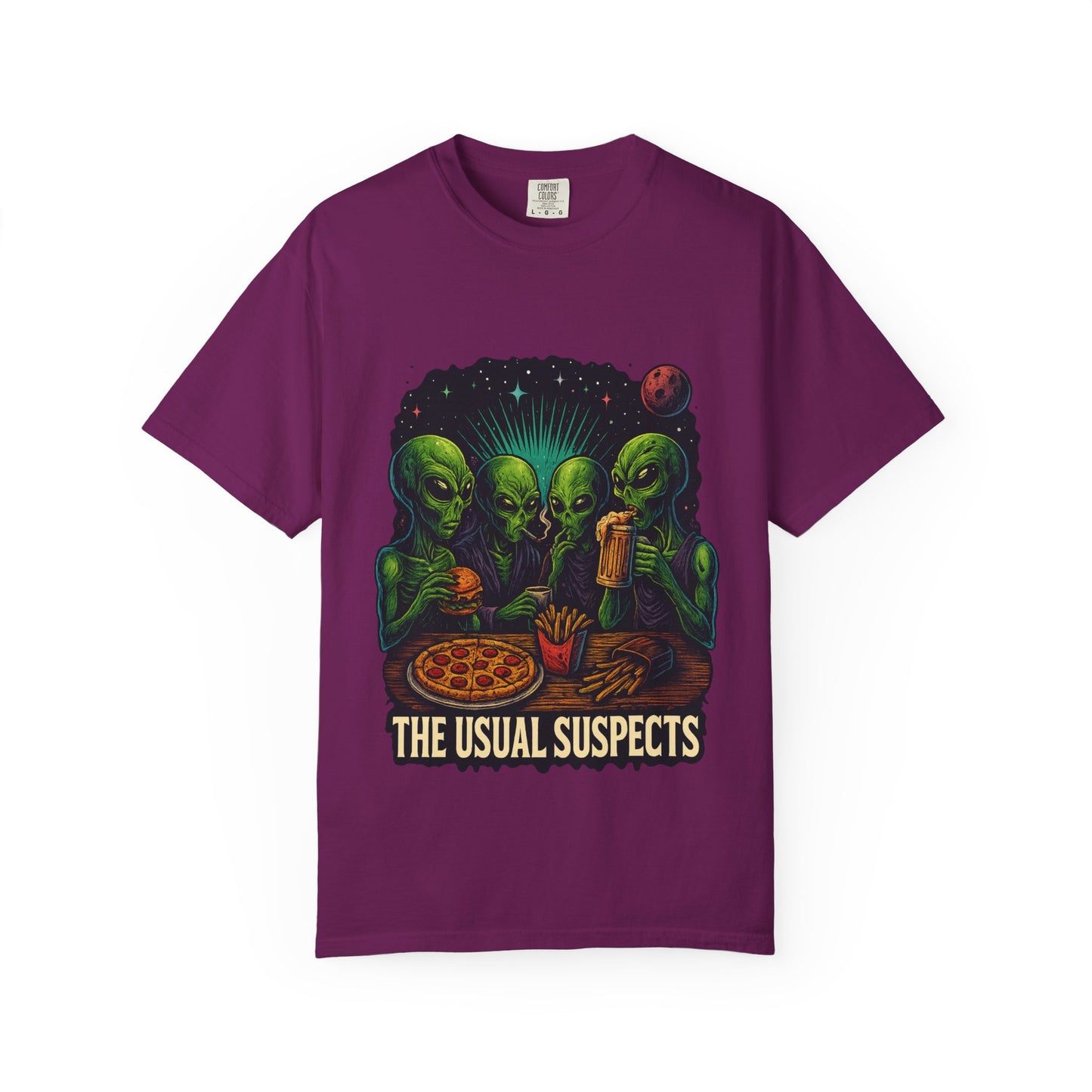 Alien Party T-Shirt | Unisex Garment-Dyed Tee
