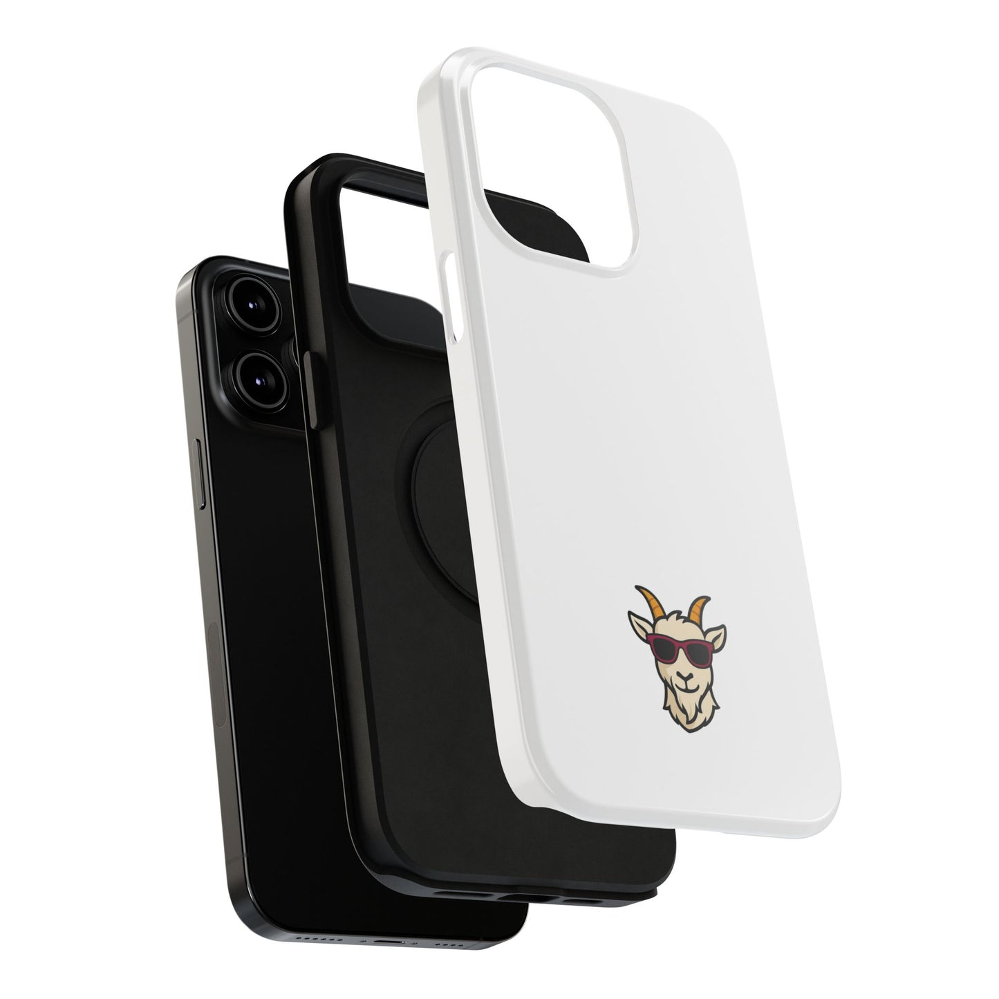 Goat Logo Impact-Resistant Phone Case