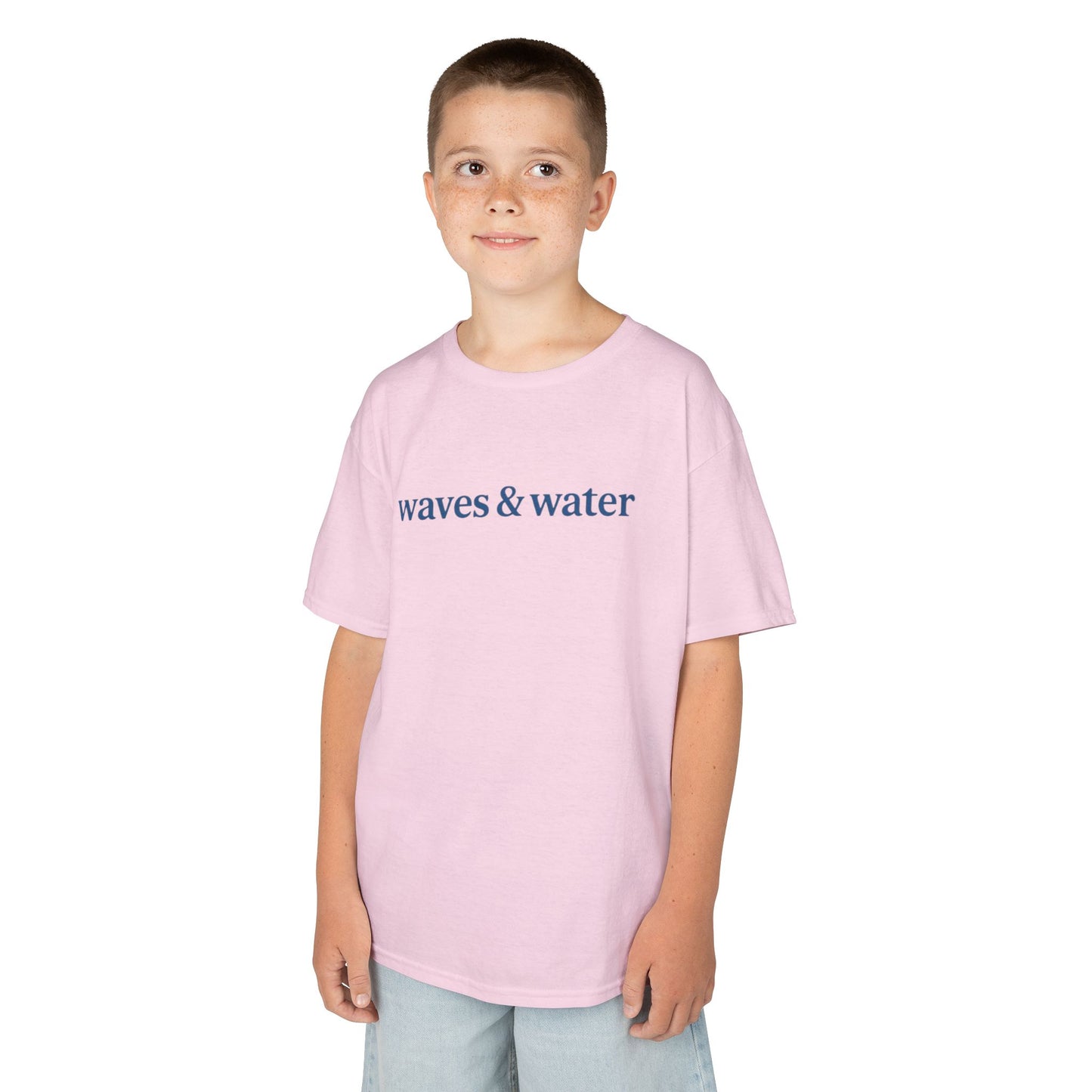 Kids Beach Vibes Tee, Waves & Water T-Shirt