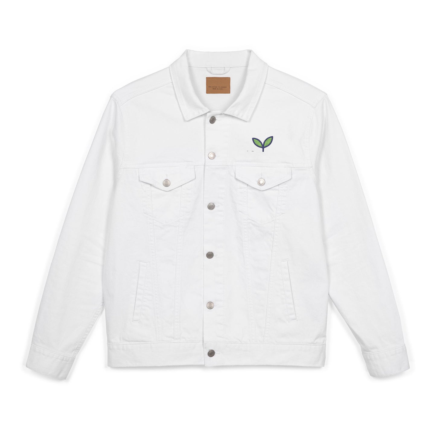 Embroidered Kaizen Denim Jacket
