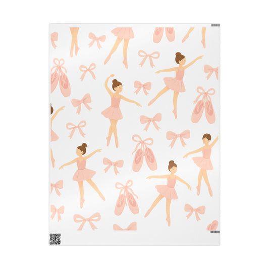 Ballet-Themed Gift Wrapping Paper