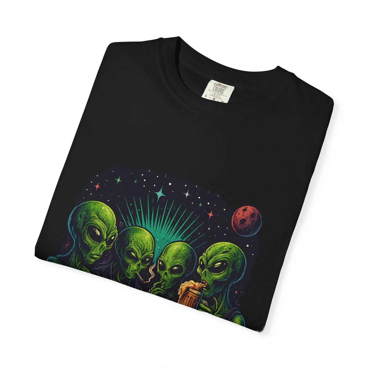 Alien Party T-Shirt | Unisex Garment-Dyed Tee