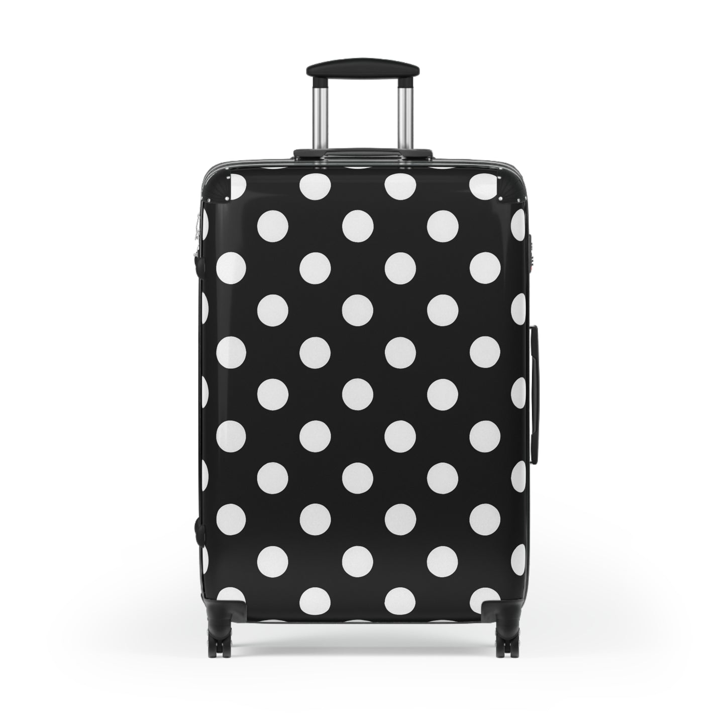 Polka Dot Suitcase for Travelers