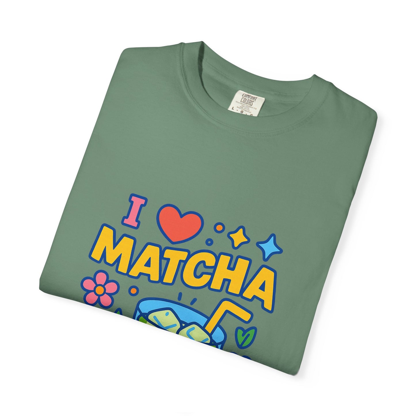 Matcha-Lover Unisex Garment-Dyed T-shirt