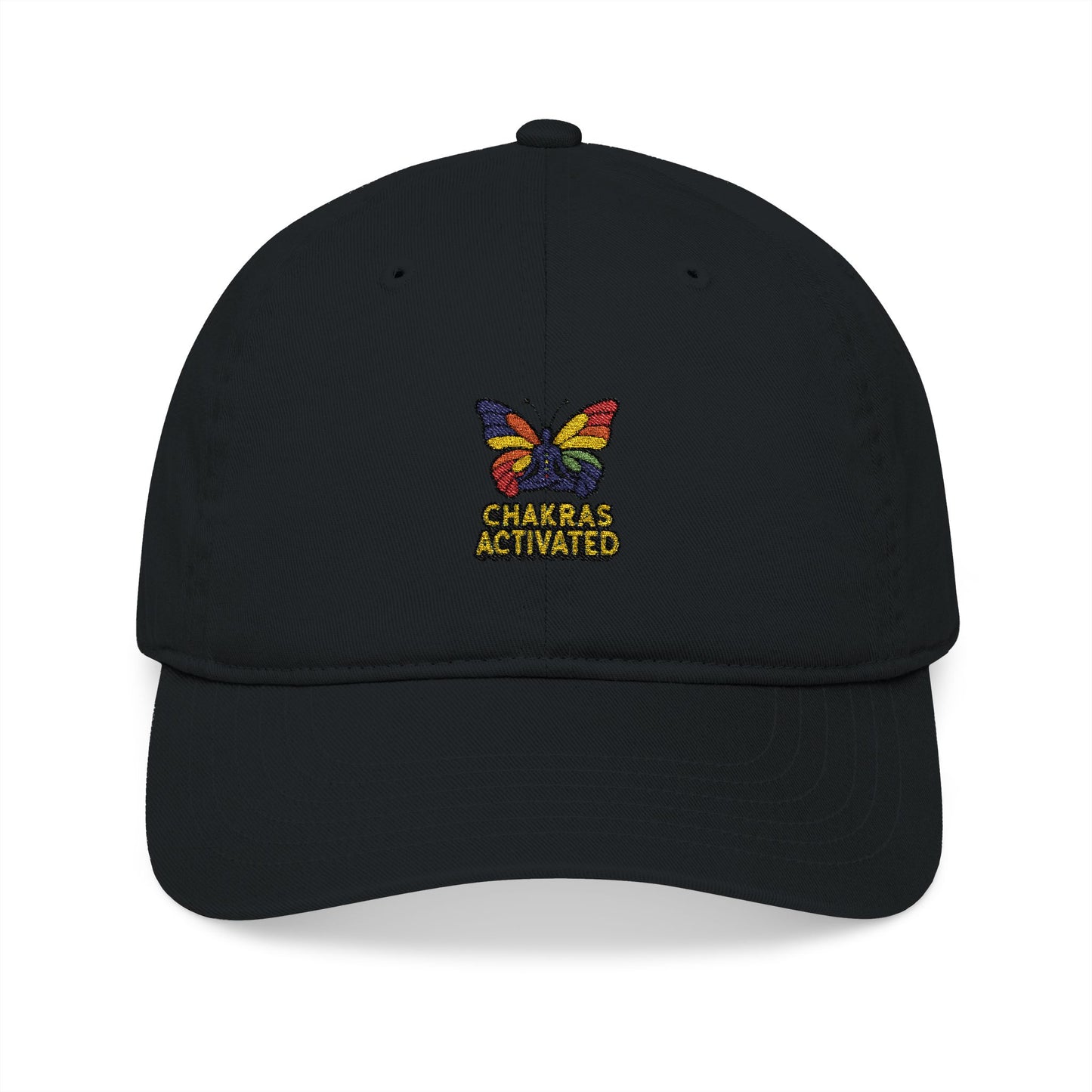 Chakra Butterfly Embroidered Baseball Cap