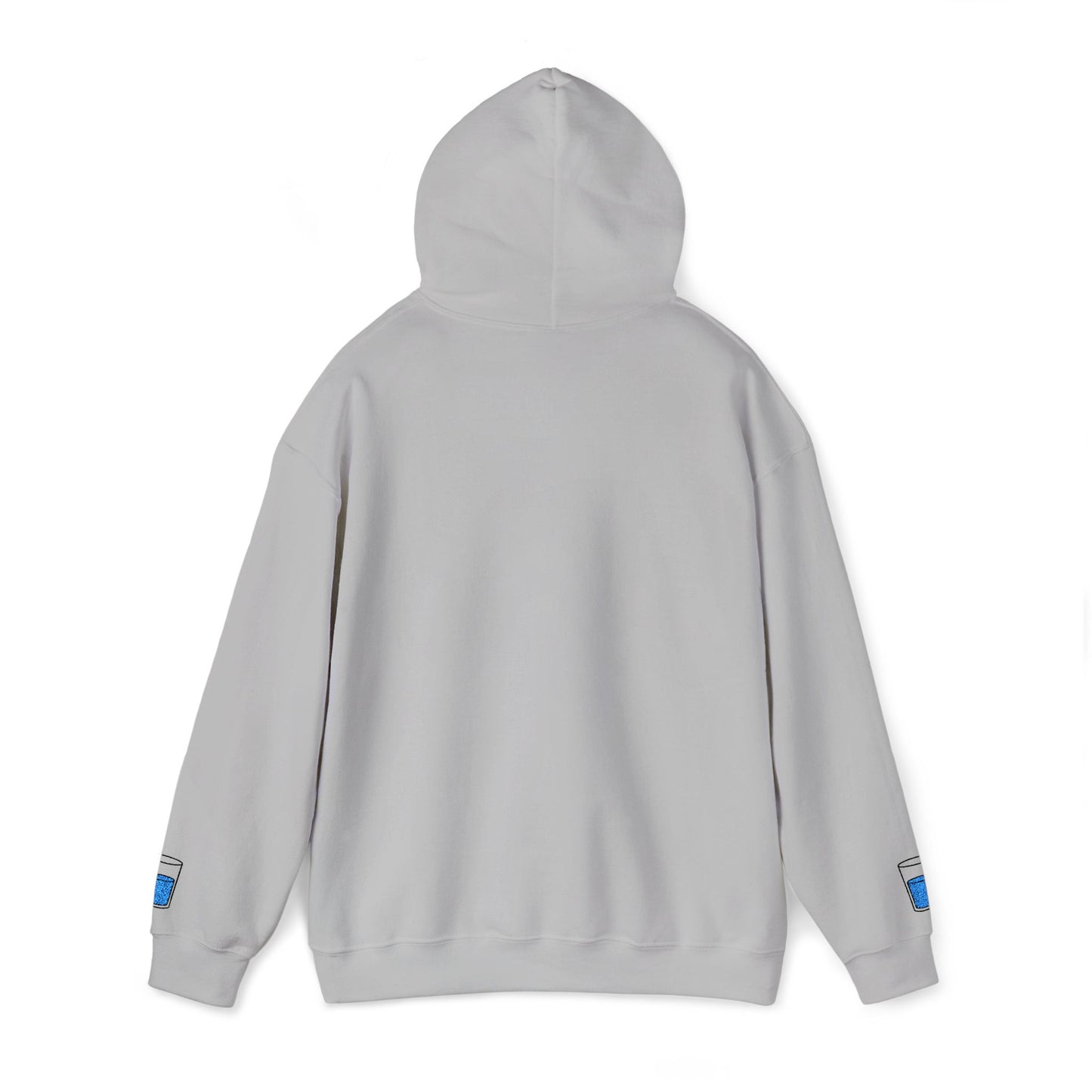 Glass Half Full with Sleeve Art Sweatshirt