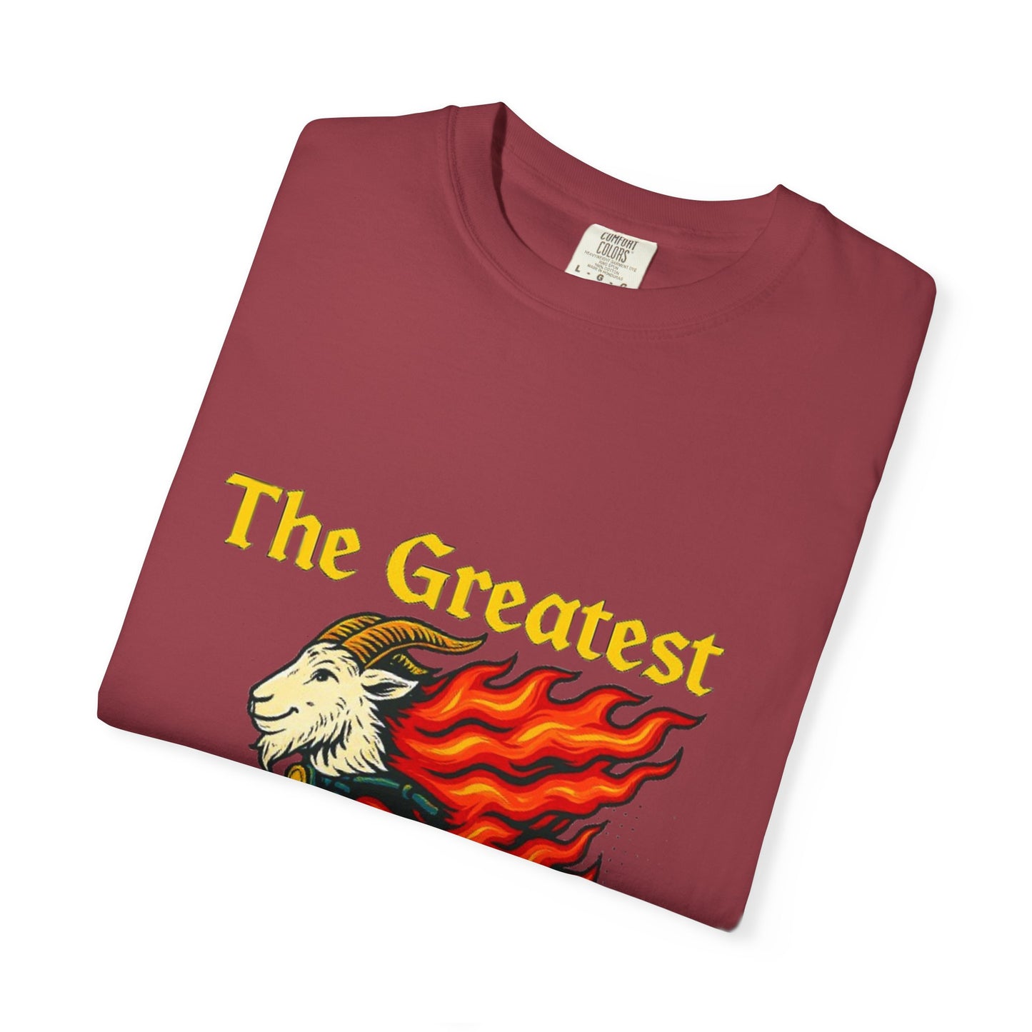 T-shirt with 'The Greatest Of All Time'