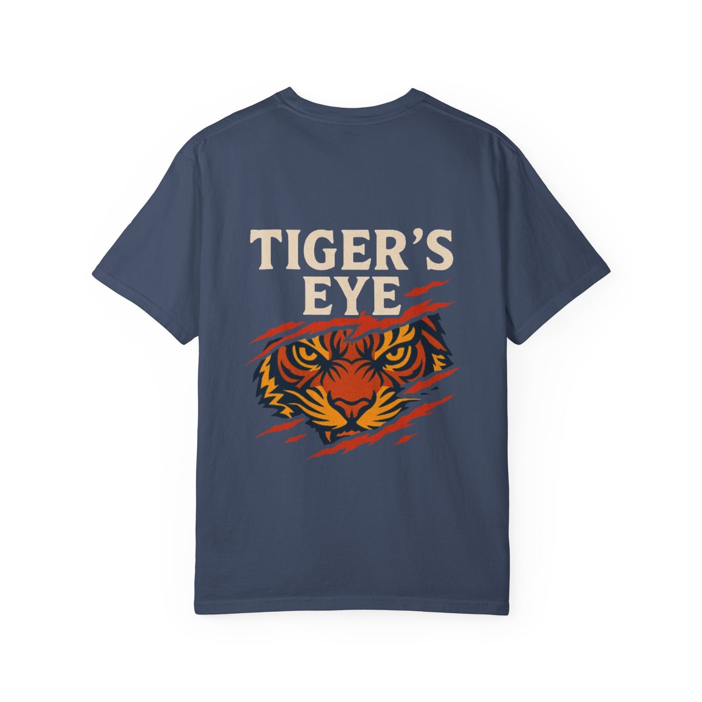 Tiger's Eye Back Print T shirt
