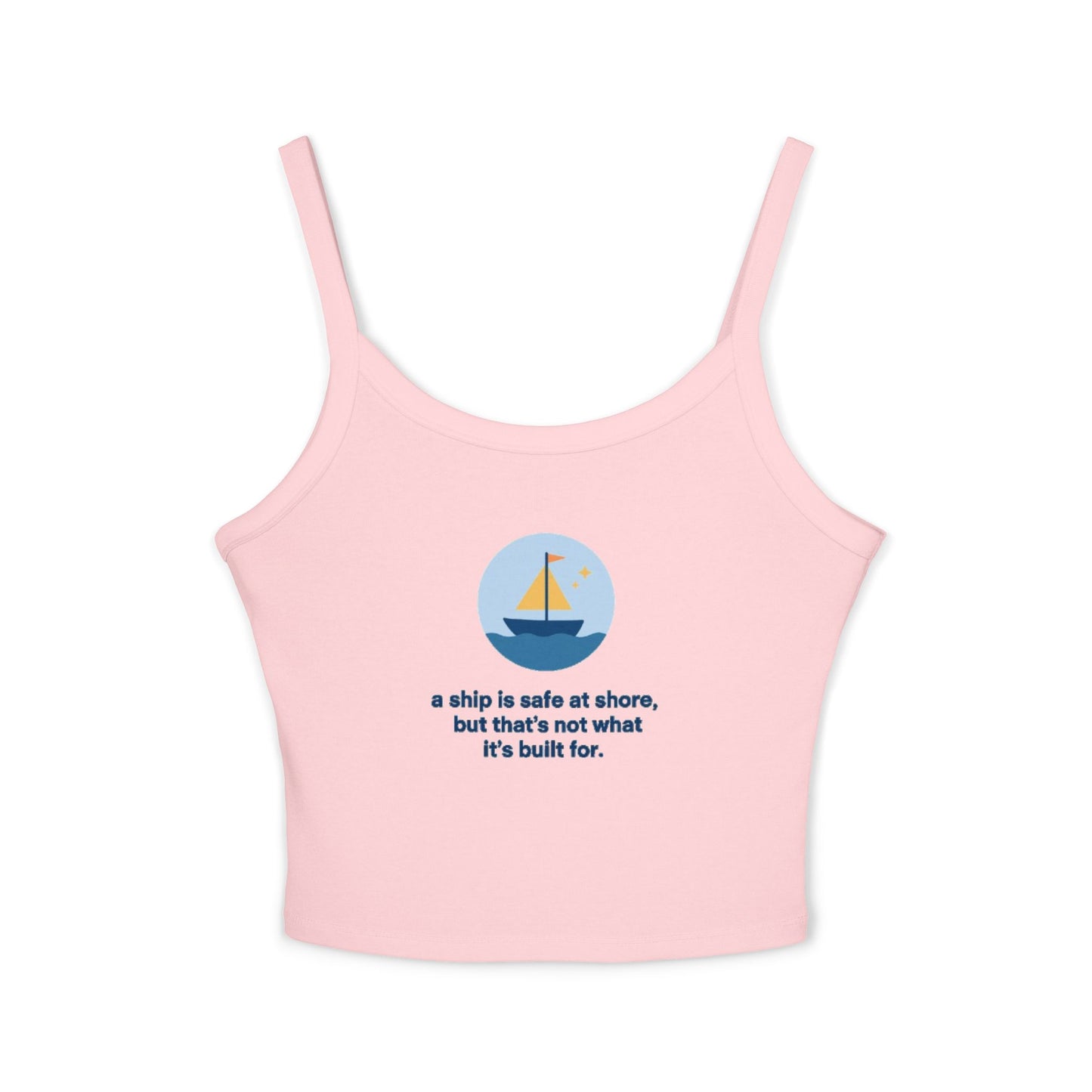 A Ship Quote | Women’s Spaghetti Strap Top