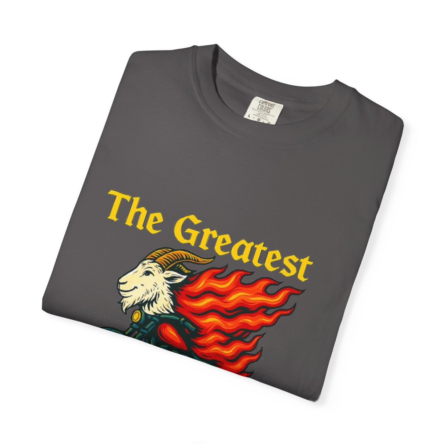 T-shirt with 'The Greatest Of All Time'