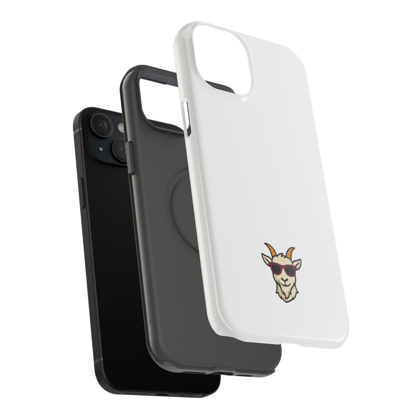 Goat Logo Impact-Resistant Phone Case