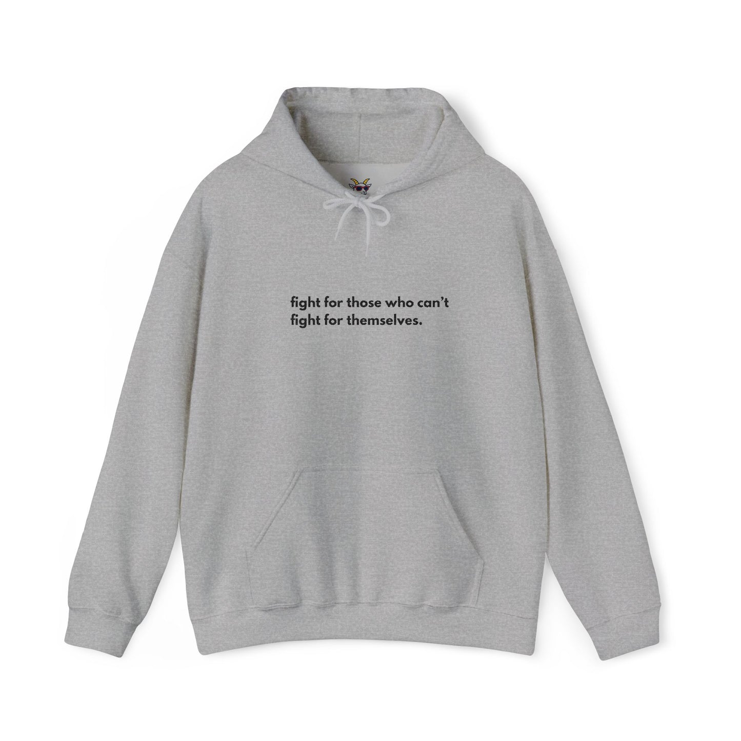 Fight for People Hooded Sweatshirt (Unisex)