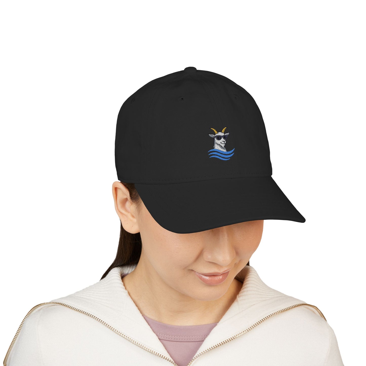 Cool Goat Cap Embroidered