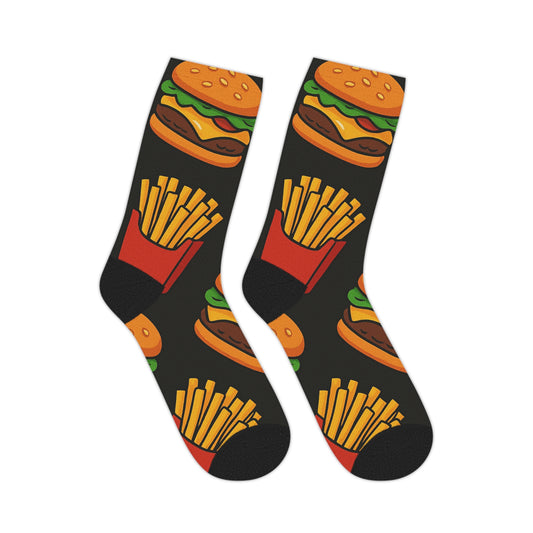Burger and Fries Socks