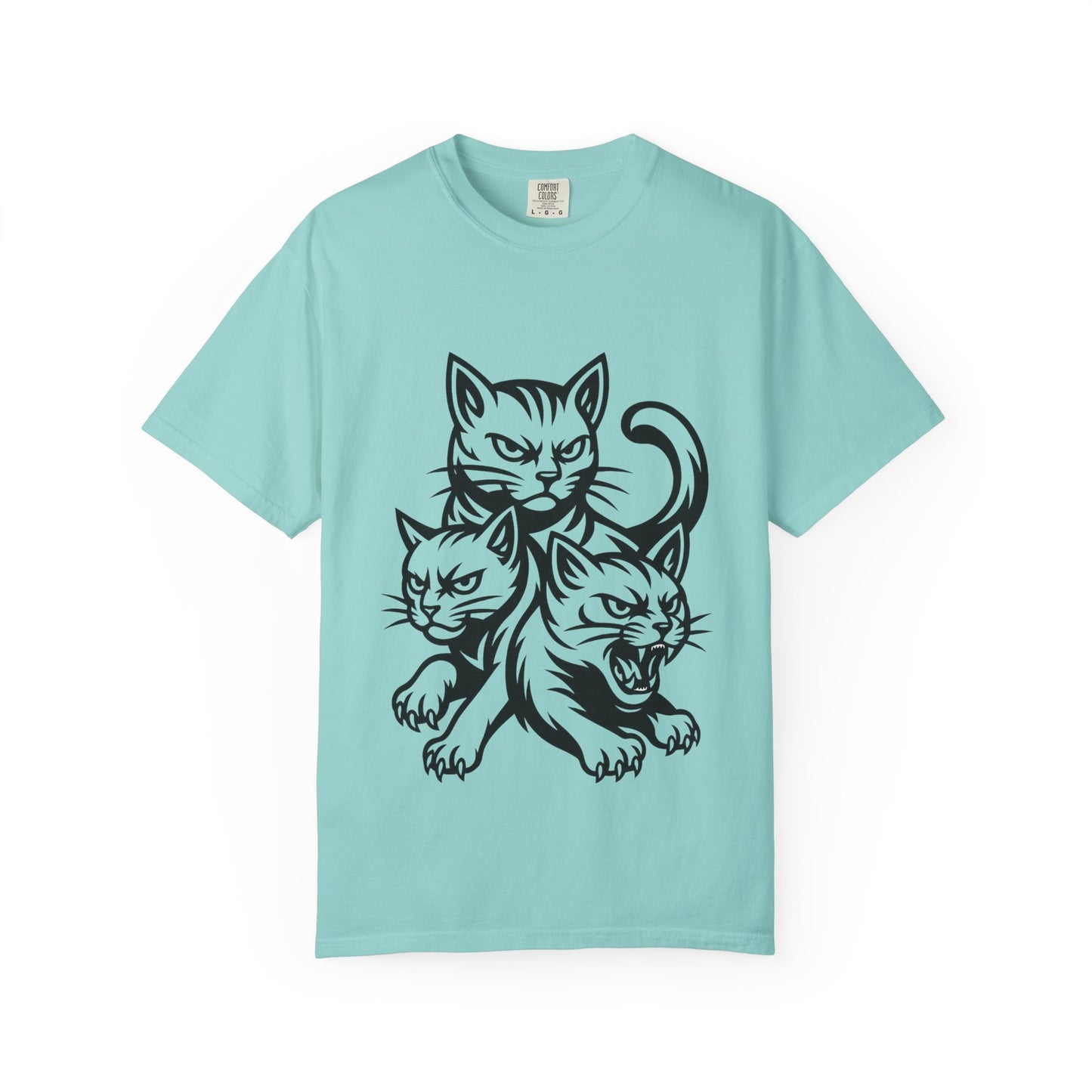 Fierce Cat Graphic T-Shirt