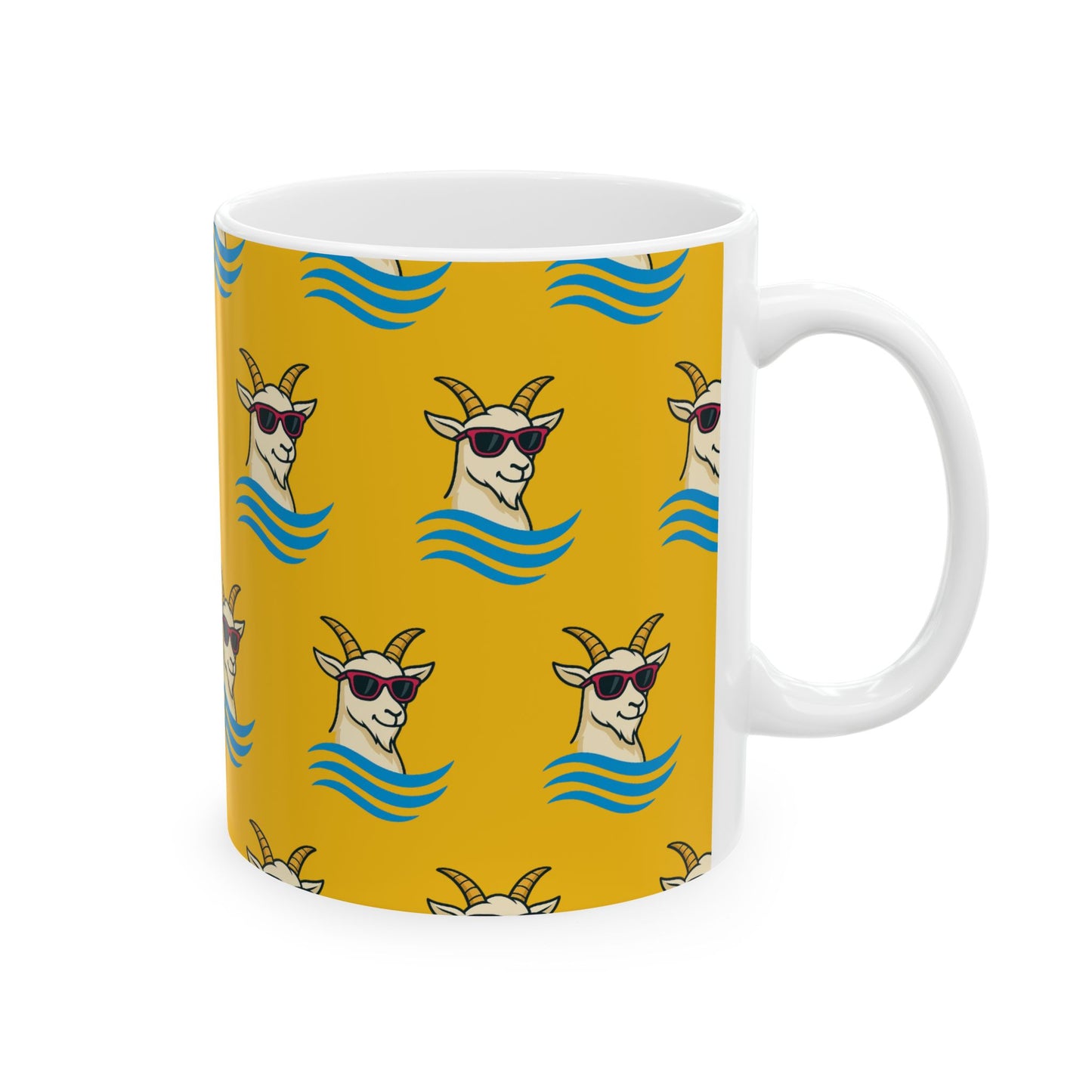 Cool Goat Ceramic Mug