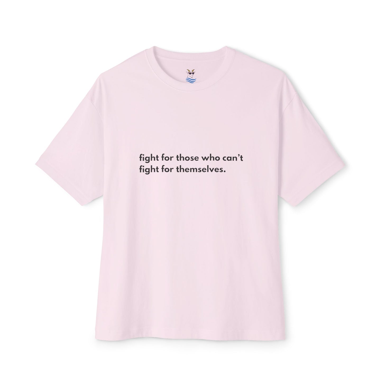 Fight for People Oversized Tee