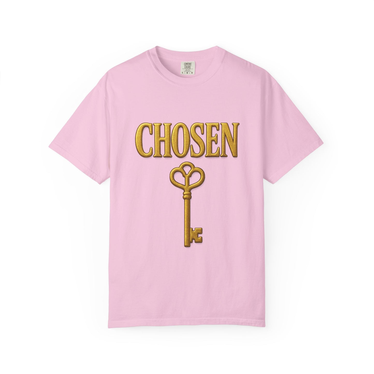 CHOSEN KEY Garment-Dyed T-shirt Unisex
