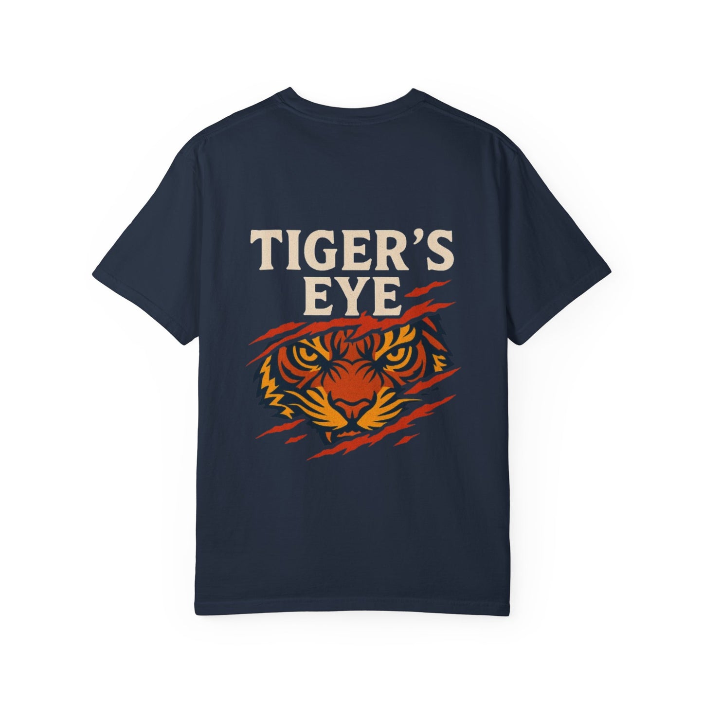 Tiger's Eye Back Print T shirt