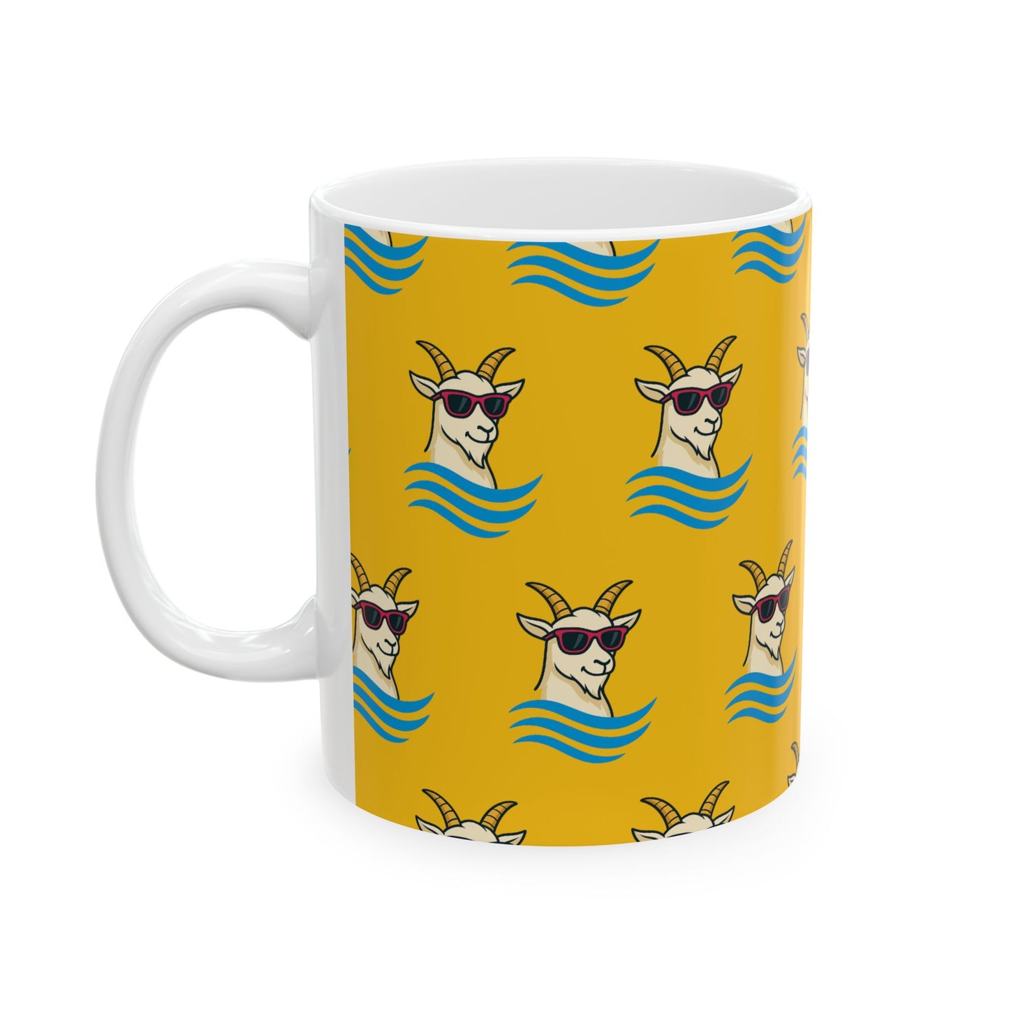 Cool Goat Ceramic Mug