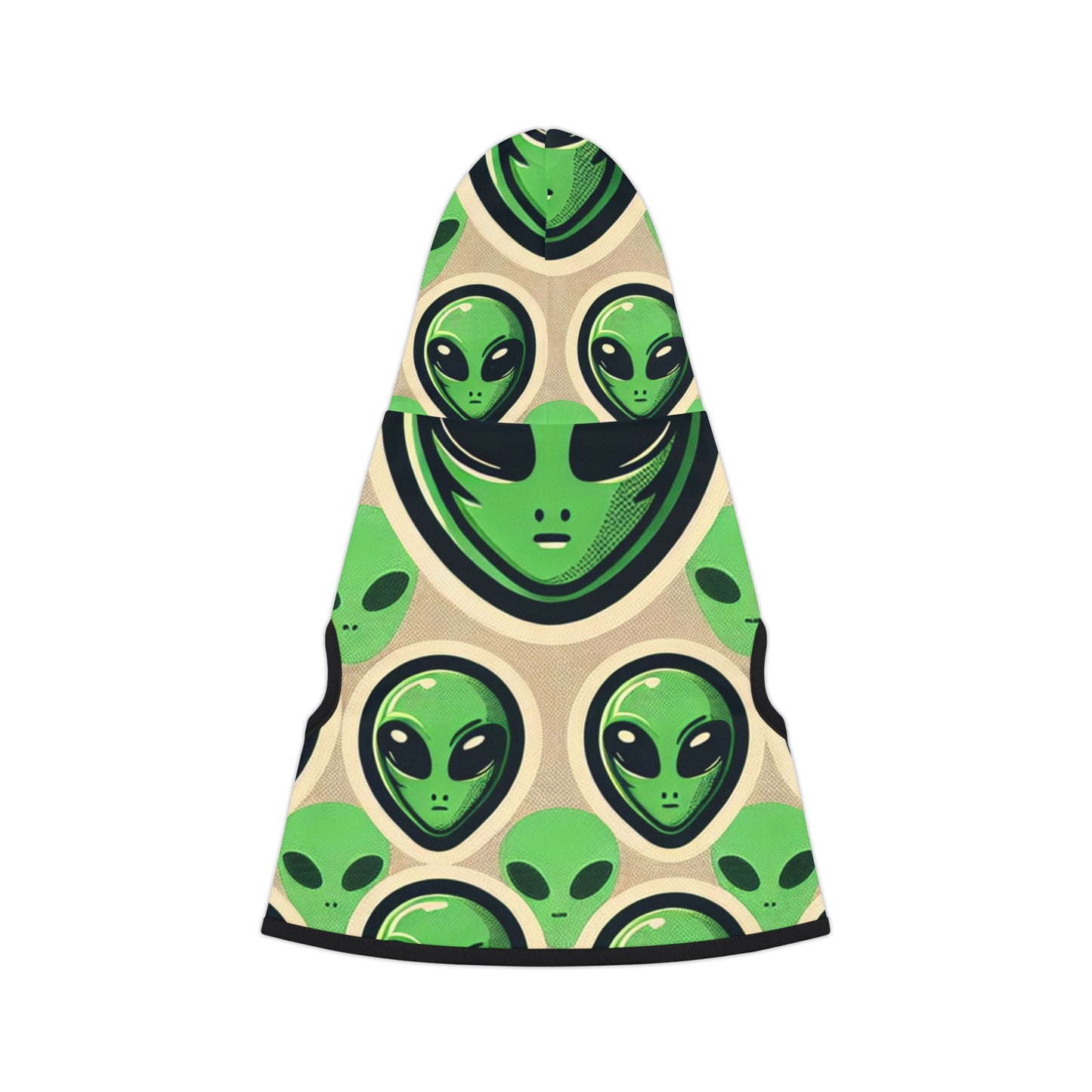 Alien Print Pet Hoodie