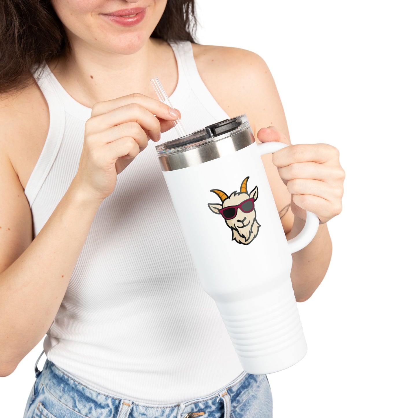 Sassy Goat Insulated Travel Mug