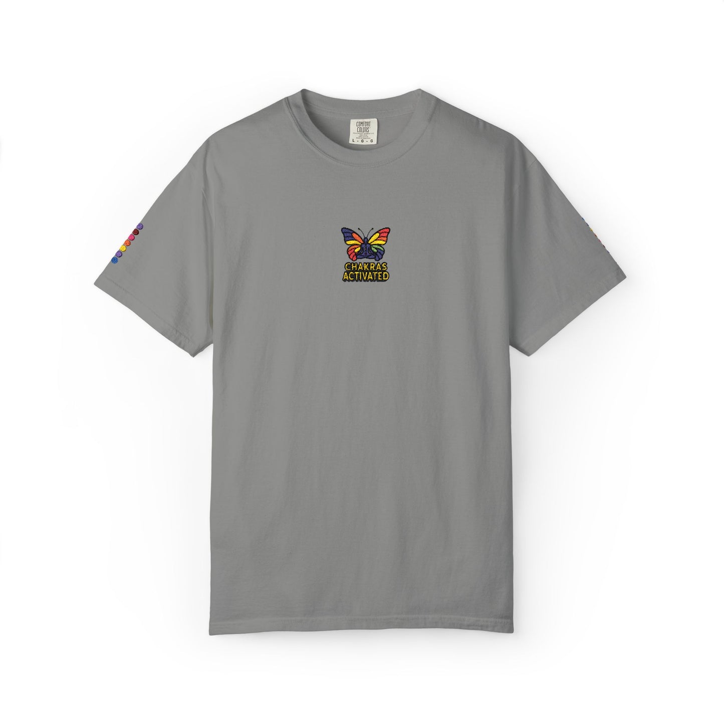 Butterfly Chakras Design Unisex T-Shirt