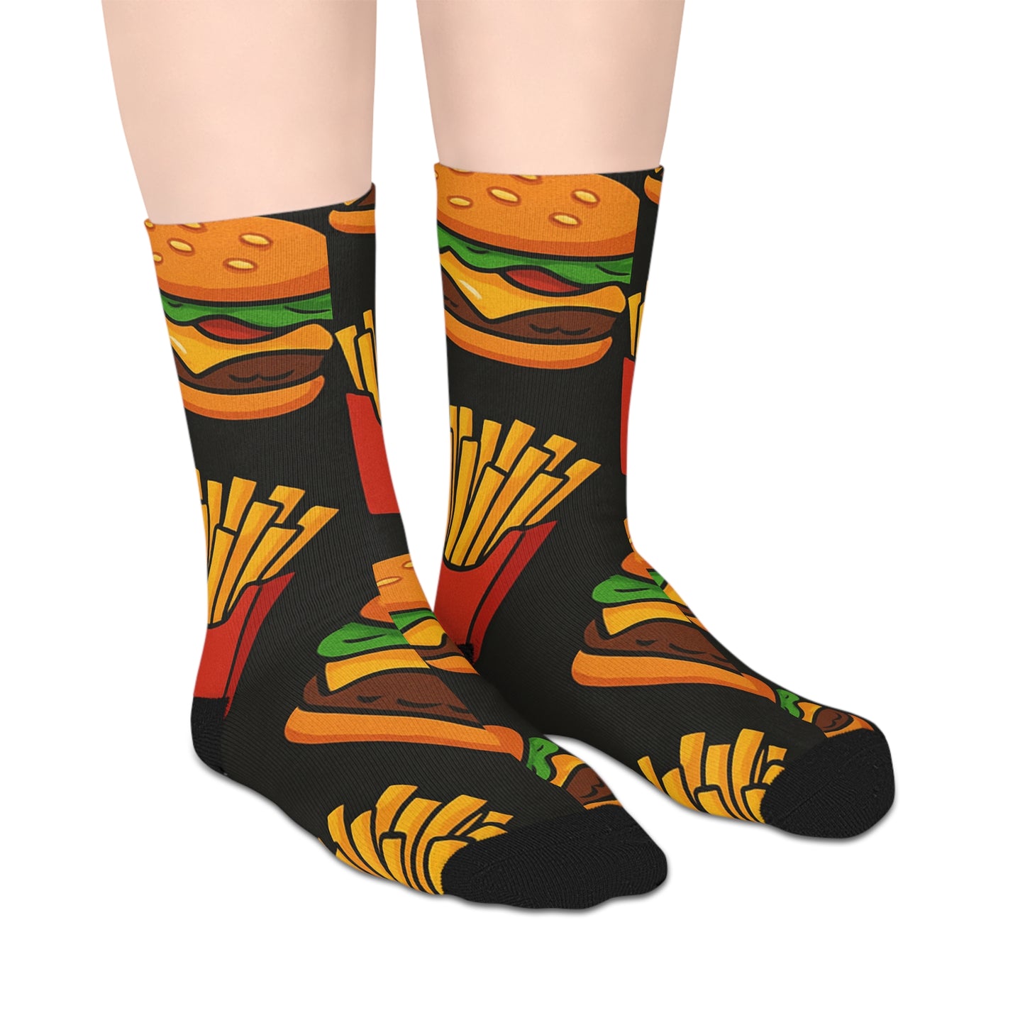 Burger and Fries Socks
