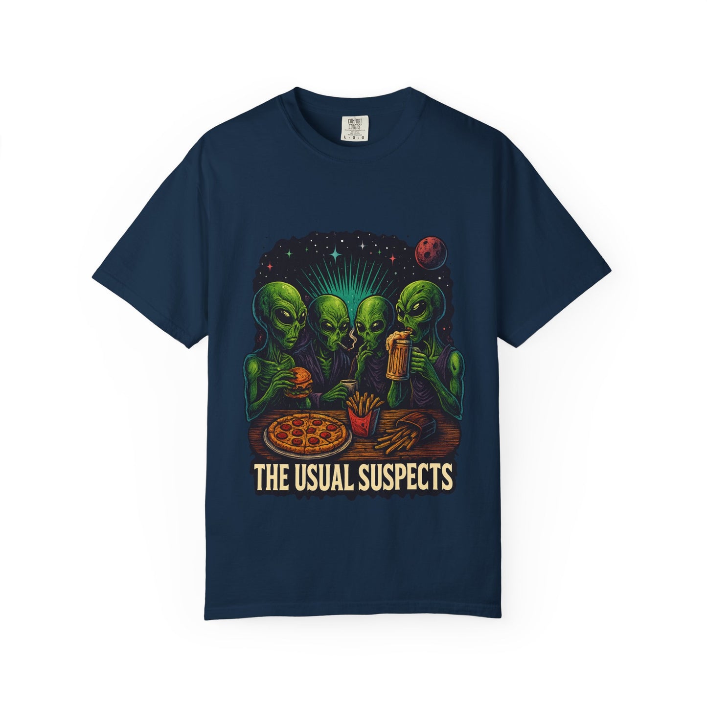 Alien Party T-Shirt | Unisex Garment-Dyed Tee