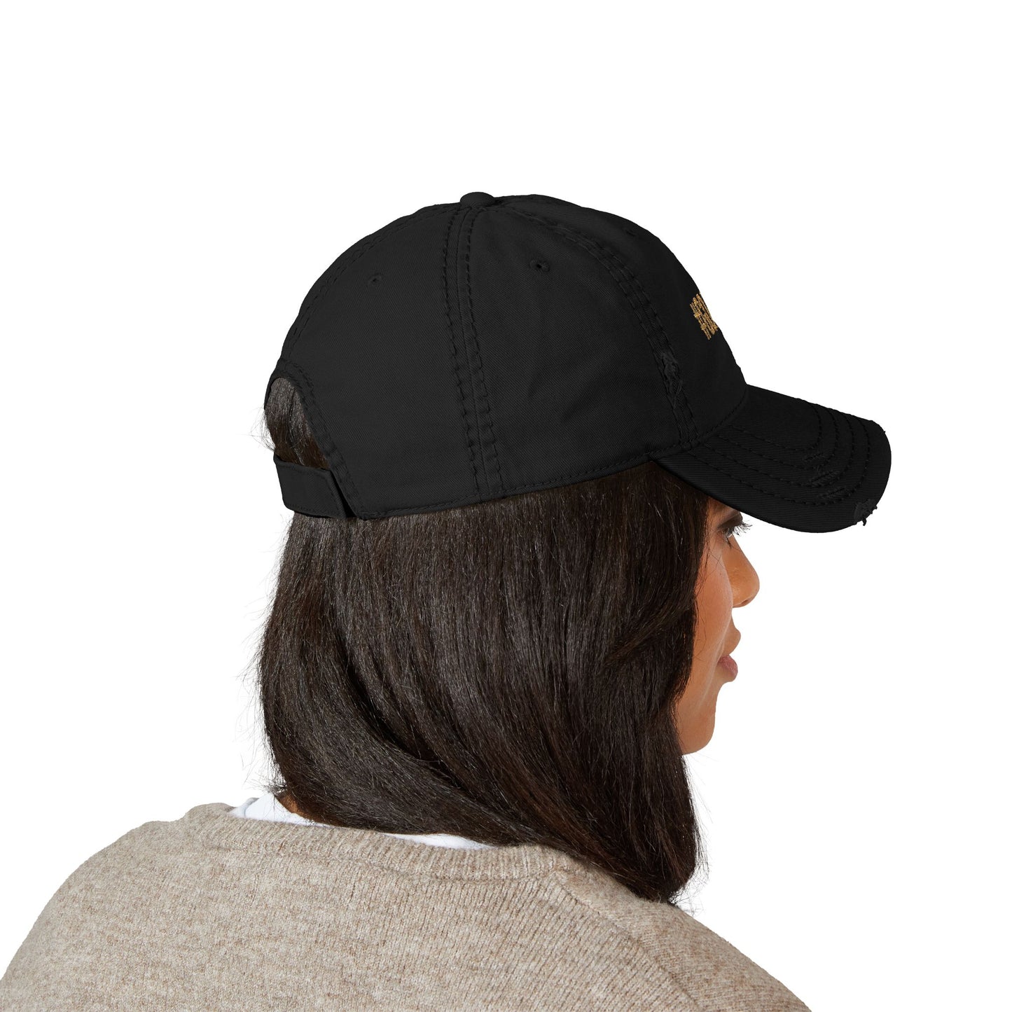 Cap with #Goated Embroidery