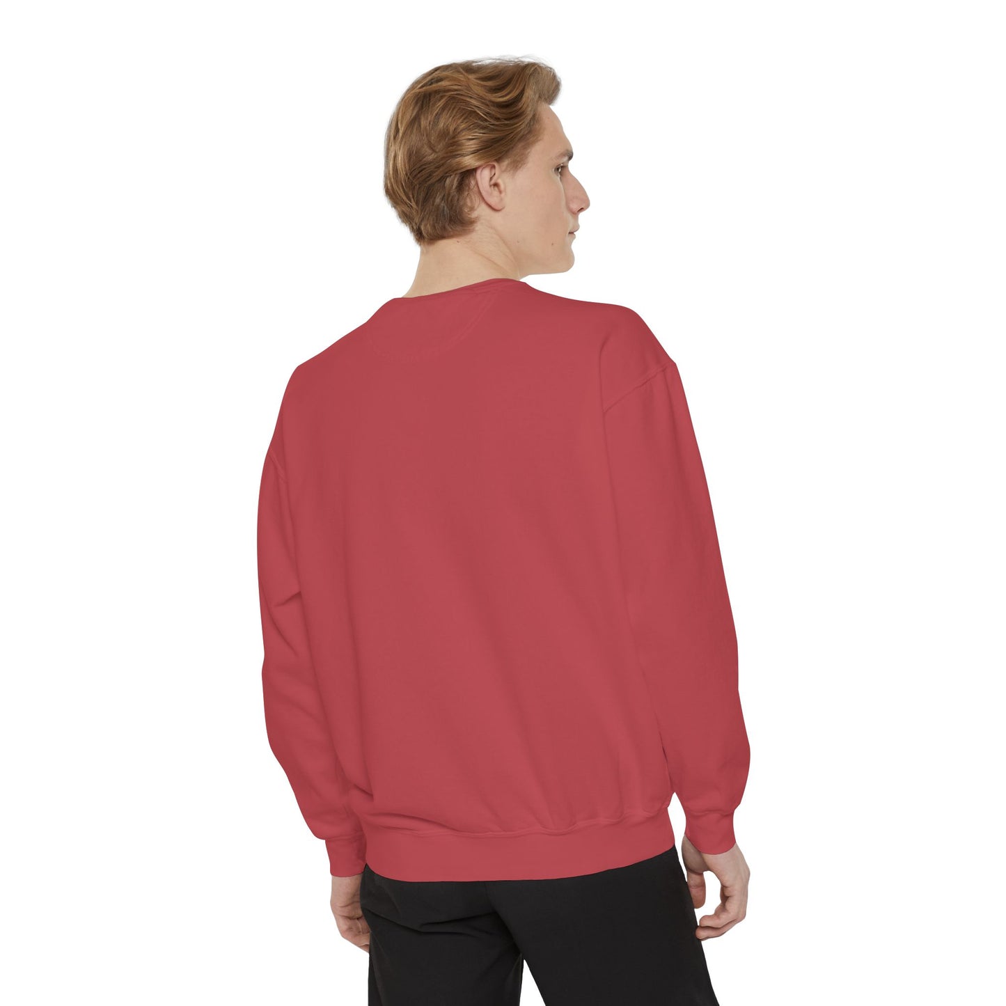 Trust God Unisex Front Text Sweatshirt