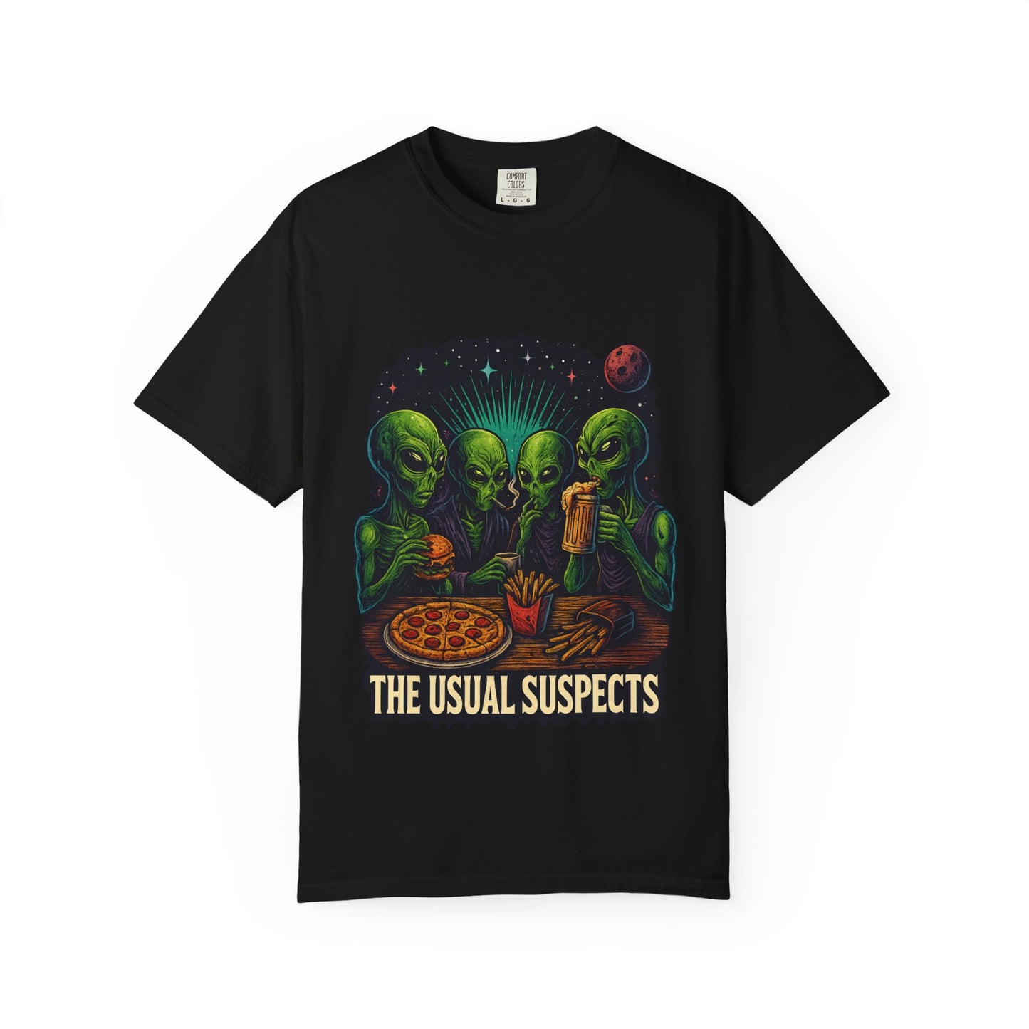 Alien Party T-Shirt | Unisex Garment-Dyed Tee