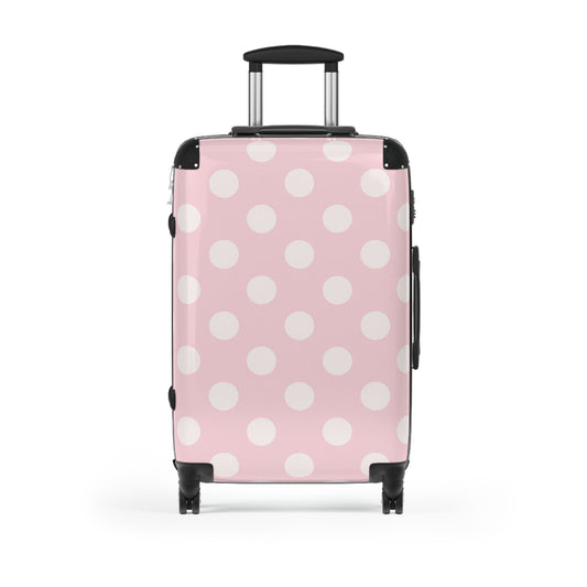 Pink Polka Dot Suitcase