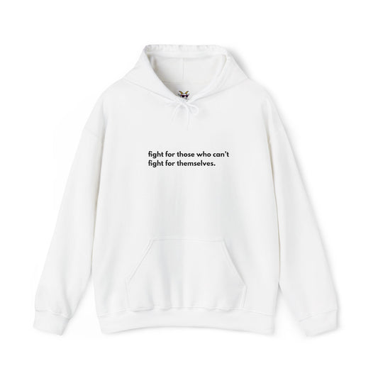 Fight for People Hooded Sweatshirt (Unisex)