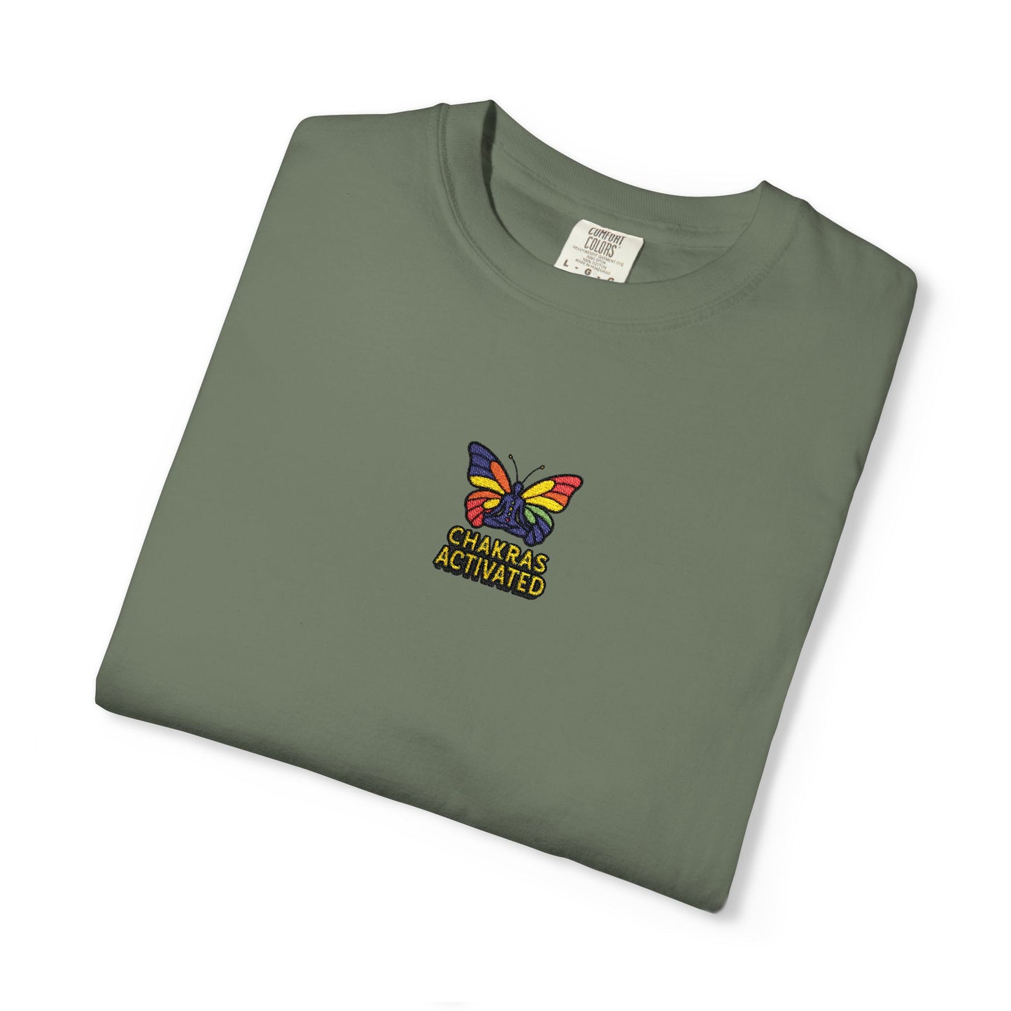 Butterfly Chakras Design Unisex T-Shirt