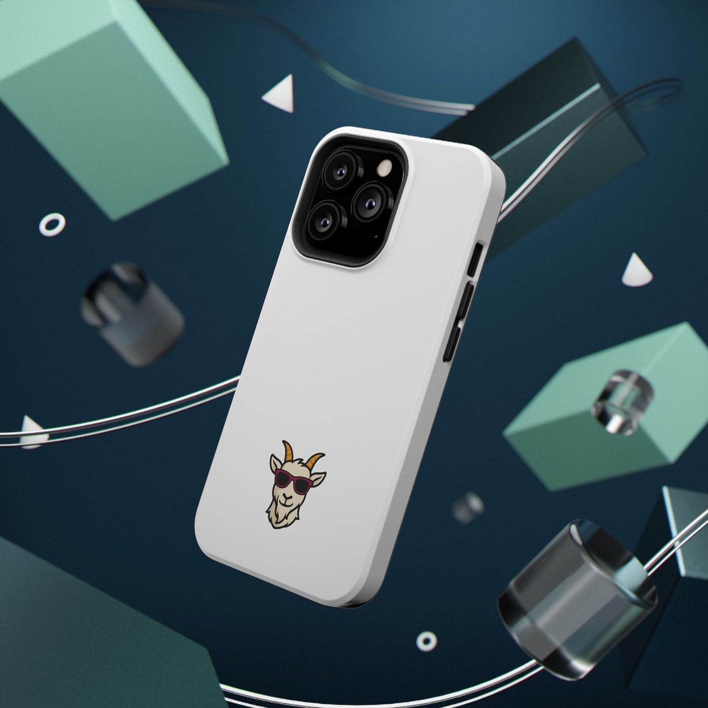 Goat Logo Impact-Resistant Phone Case