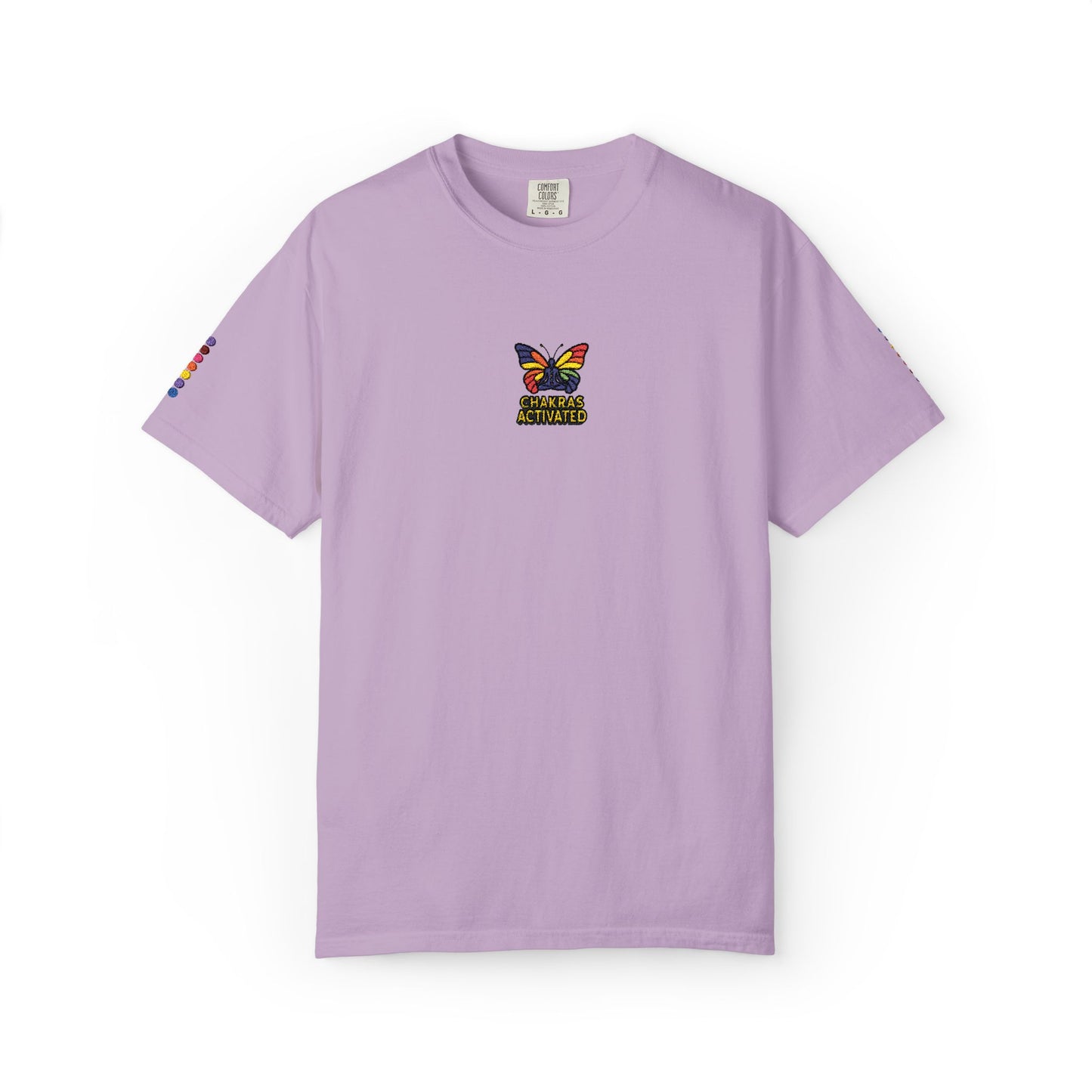 Butterfly Chakras Design Unisex T-Shirt