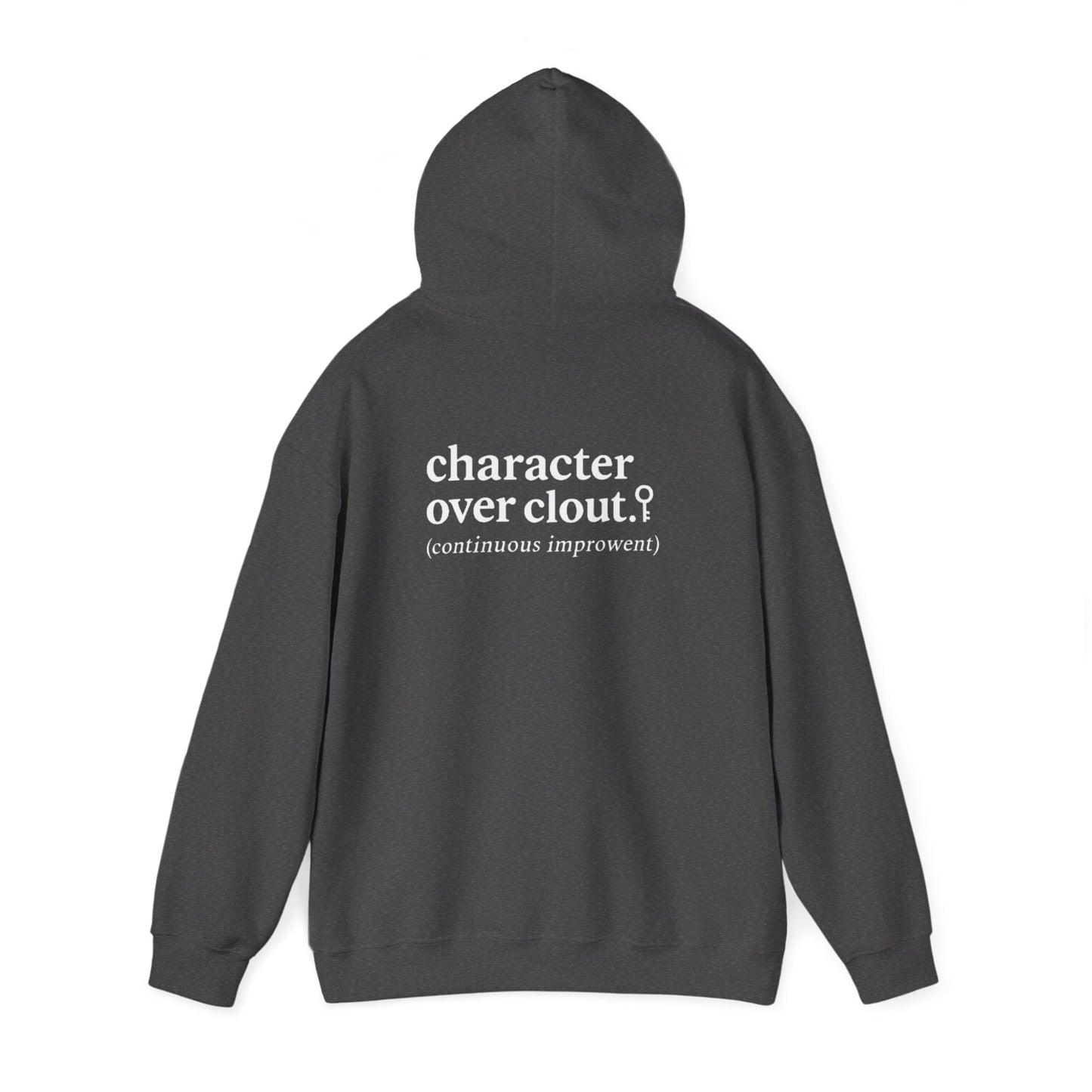 Character Over Clout Hoodie - Unisex