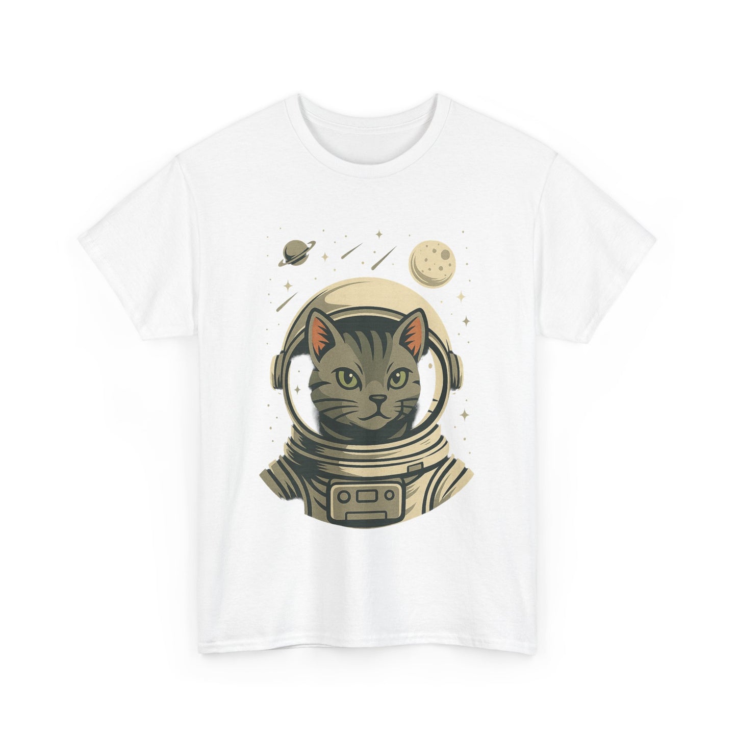 Cosmic Cat Astronaut Tee Unisex