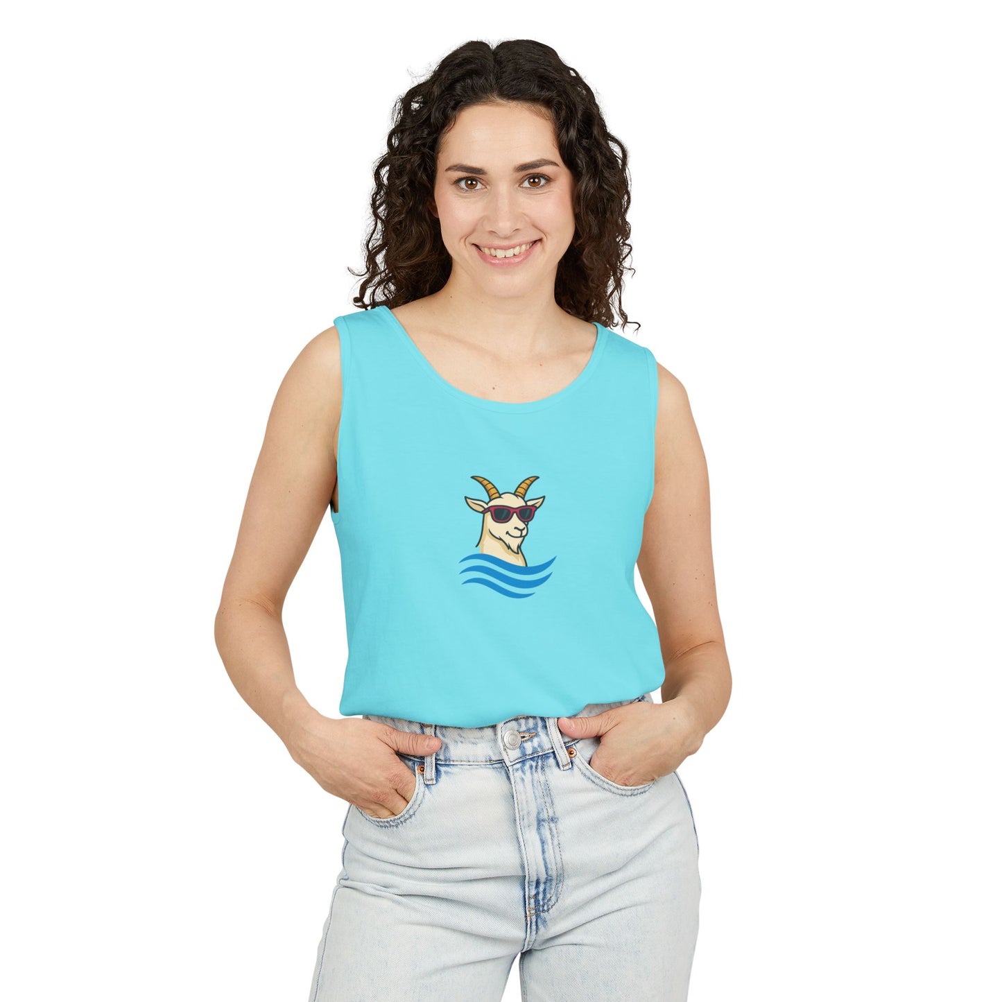 Official Goat Tank Top, Unisex Summer Tee