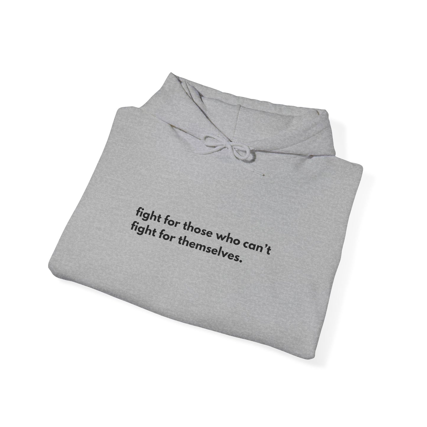 Fight for People Hooded Sweatshirt (Unisex)