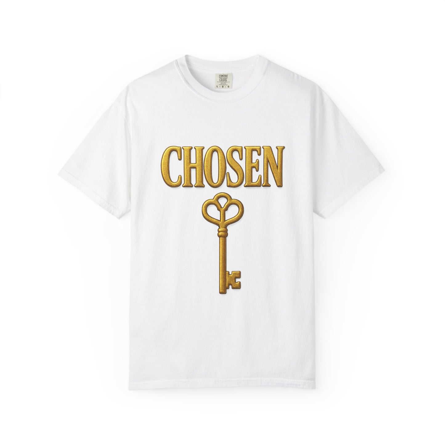 CHOSEN KEY Garment-Dyed T-shirt Unisex