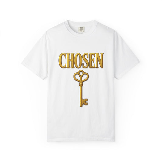 CHOSEN KEY Garment-Dyed T-shirt Unisex
