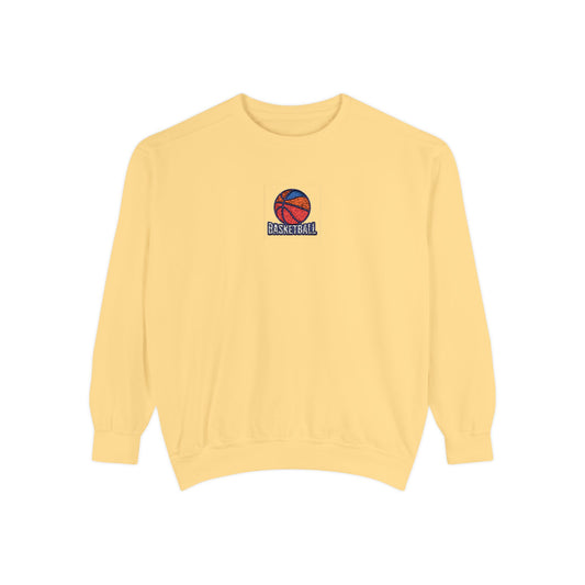 Basketball Embroidery Sweatshirt Unisex