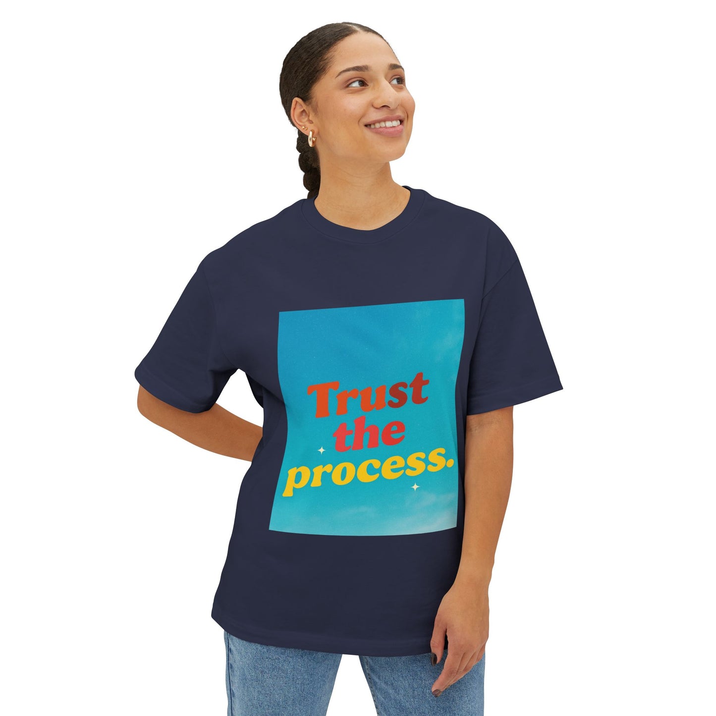 Oversized Trust the Process Shirt