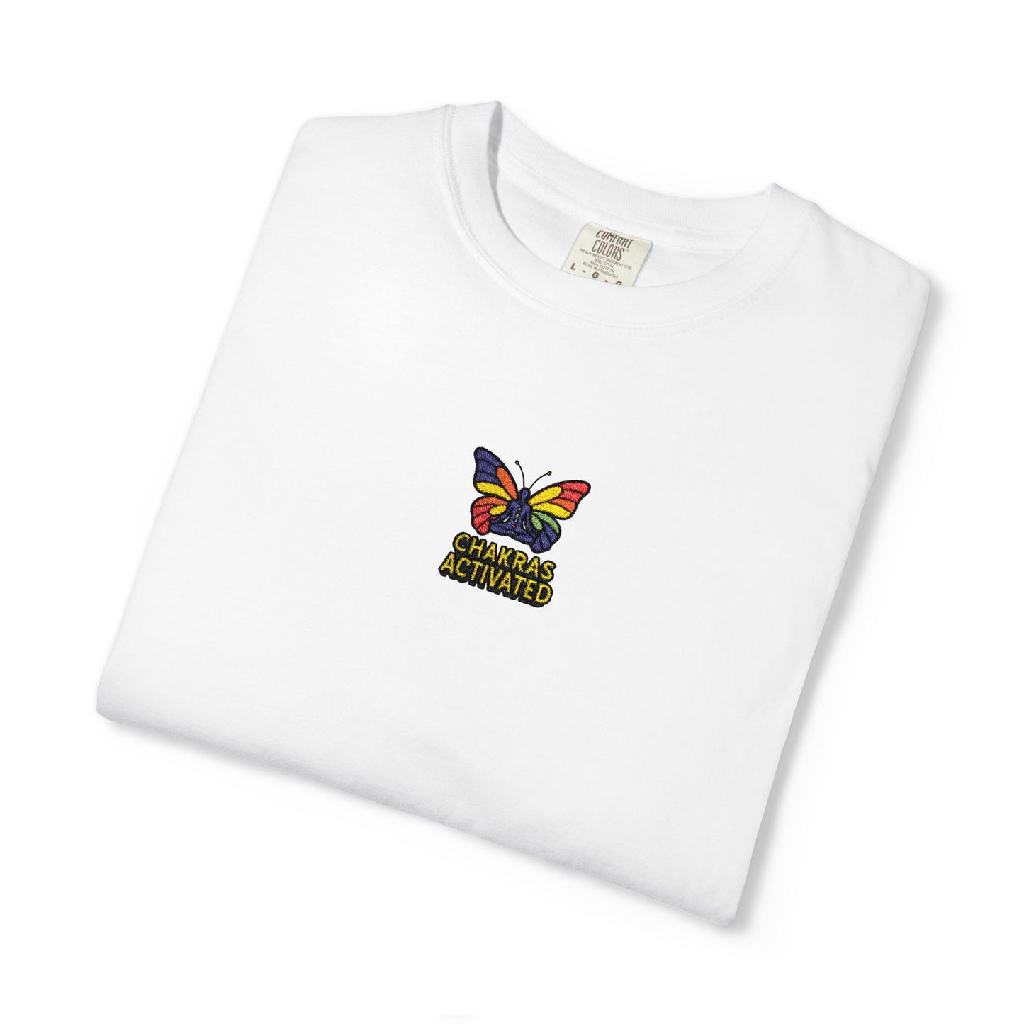 Butterfly Chakras Design Unisex T-Shirt