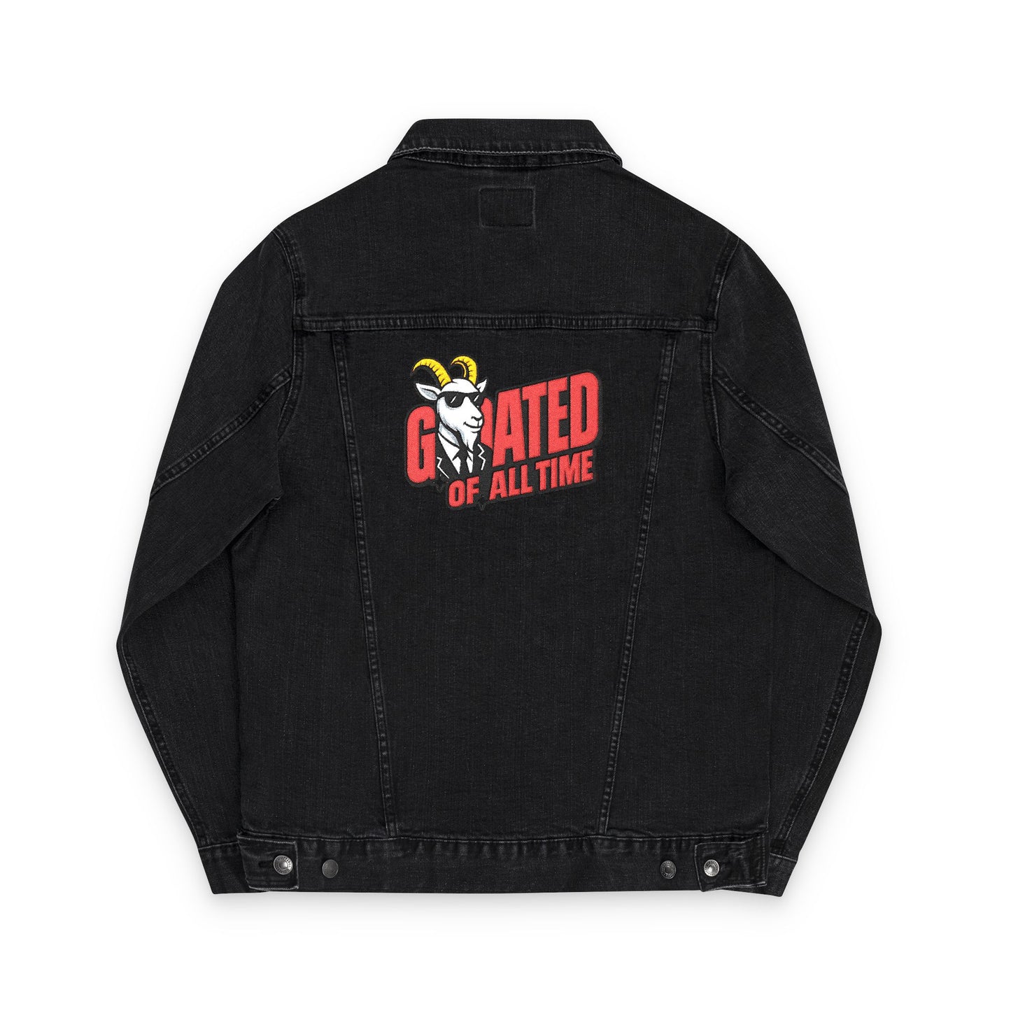 Goated Embroidered Denim Jacket