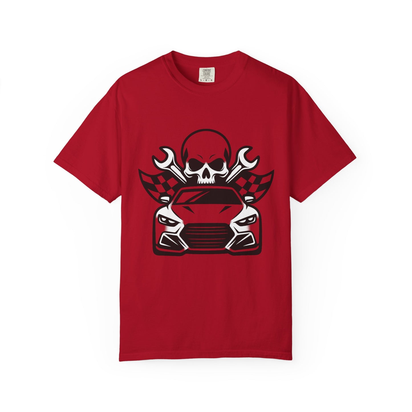 Skull Car T-Shirt Unisex