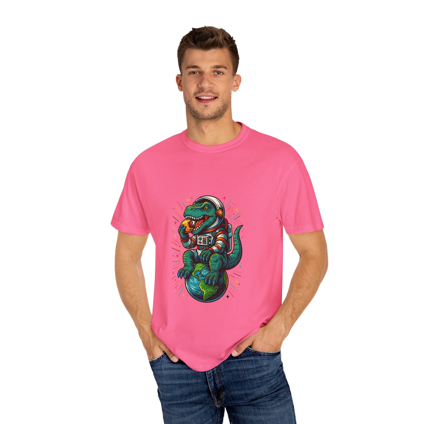 Astronaut Dinosaur T-Shirt